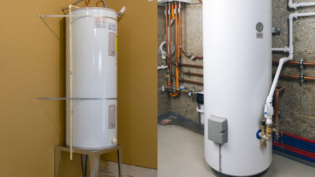 Indirect water heater vs storage tank