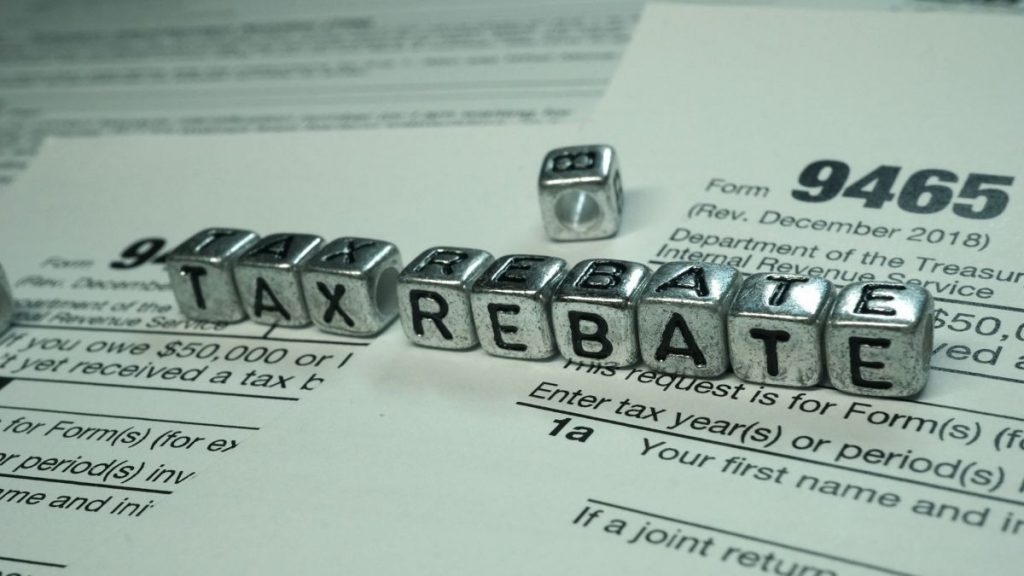 federal tax rebate