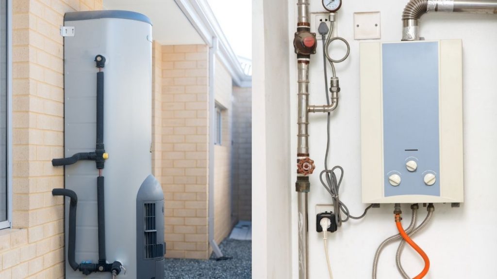 tank vs tankless water heater