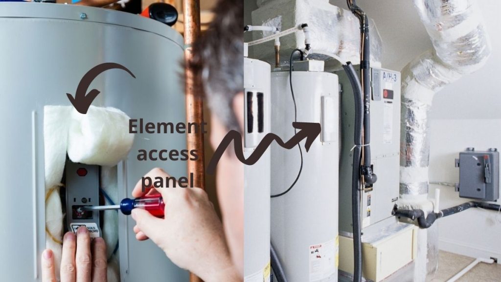 Element access panel