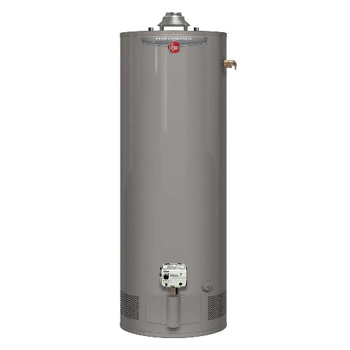rheem tank water heater for off grid cabin