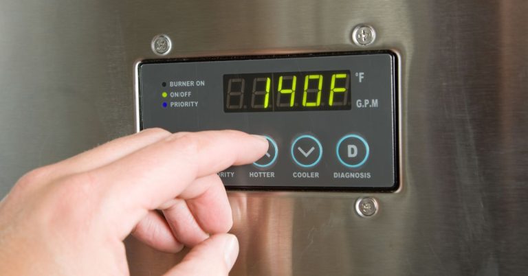 Water Heater Temperature Setting that’s Healthy & Energy Efficient