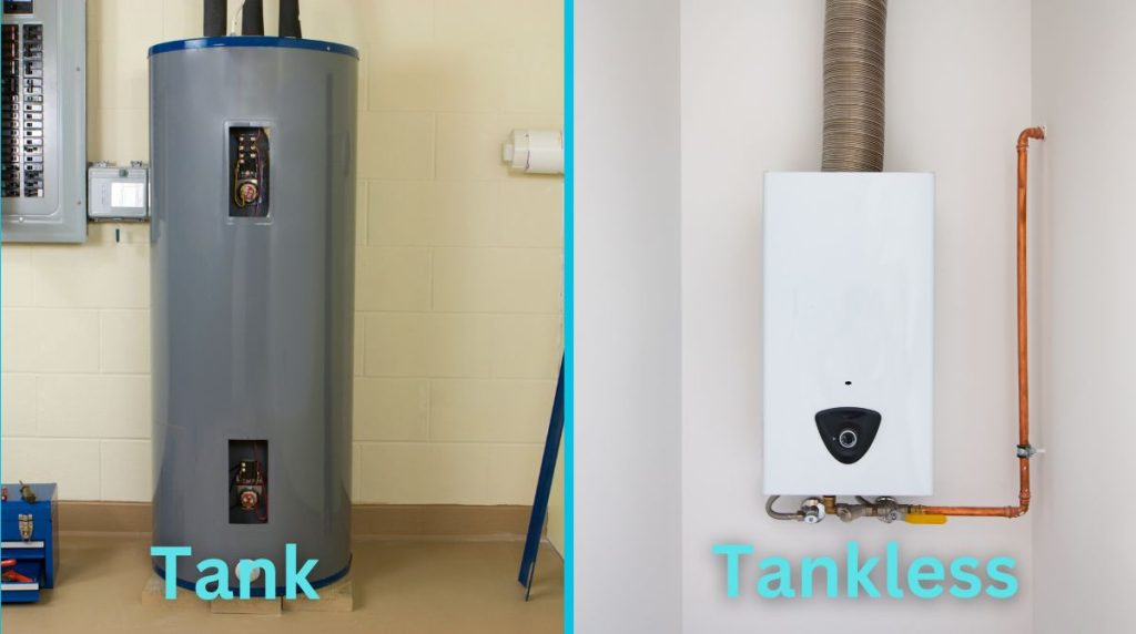tank and tankless water heater